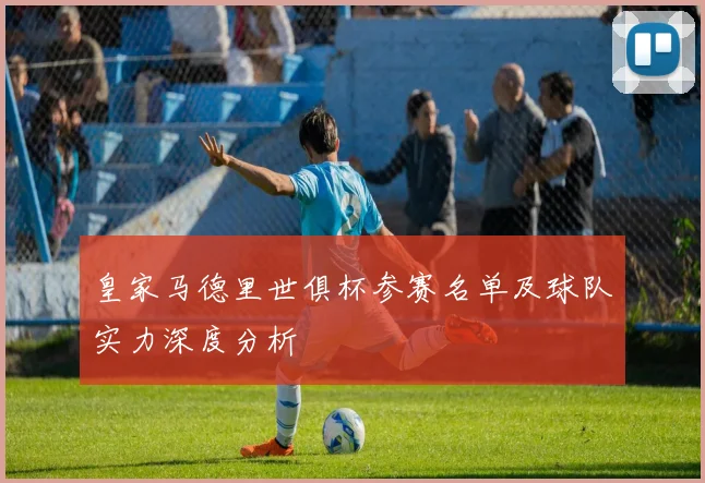 皇家马德里世俱杯参赛名单及球队实力深度分析